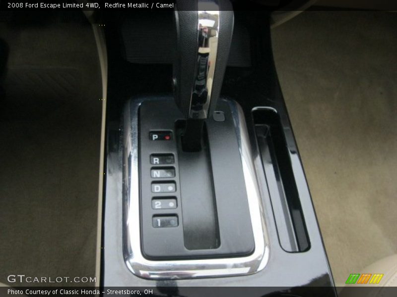 Redfire Metallic / Camel 2008 Ford Escape Limited 4WD