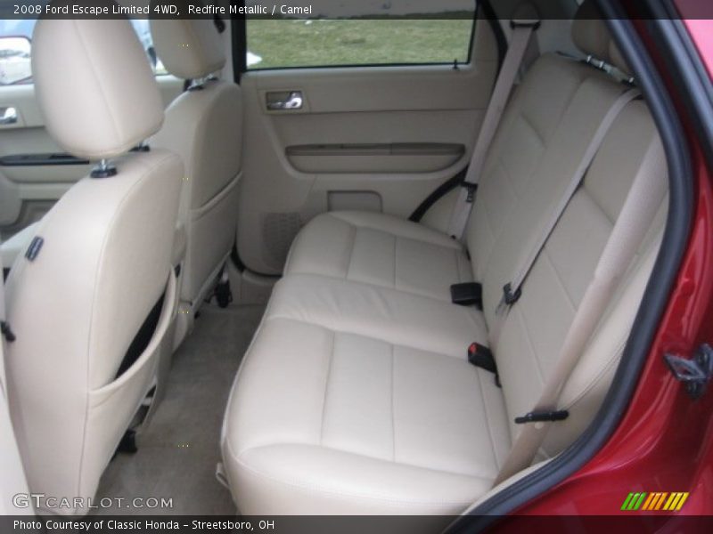 Redfire Metallic / Camel 2008 Ford Escape Limited 4WD