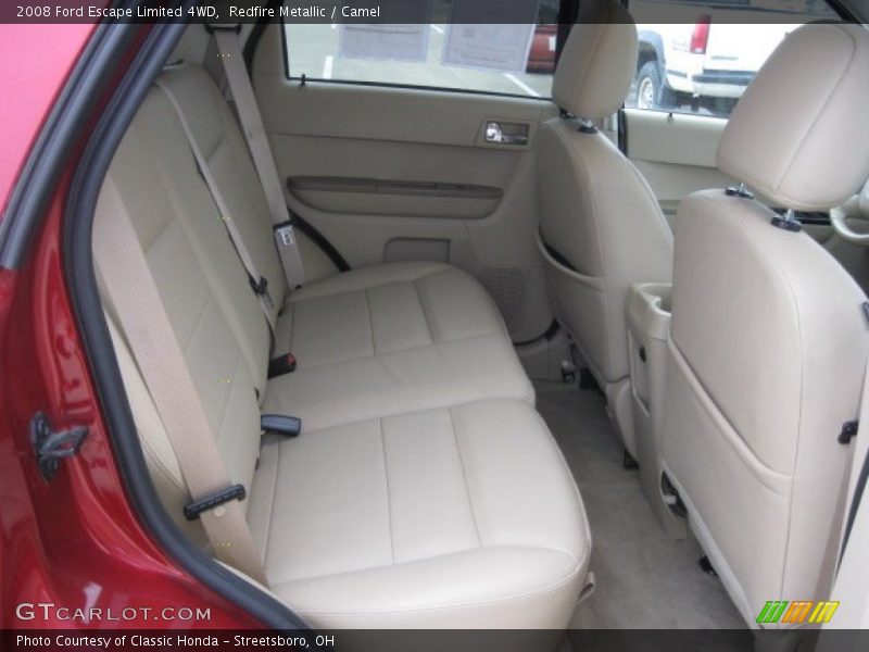 Redfire Metallic / Camel 2008 Ford Escape Limited 4WD