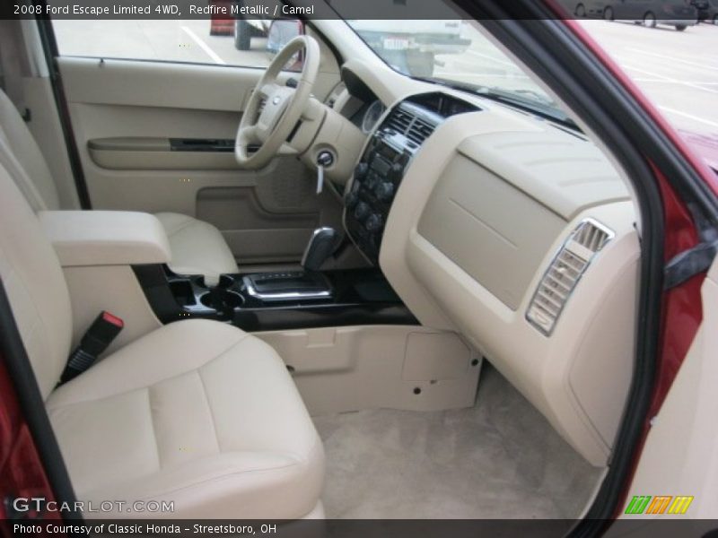 Redfire Metallic / Camel 2008 Ford Escape Limited 4WD