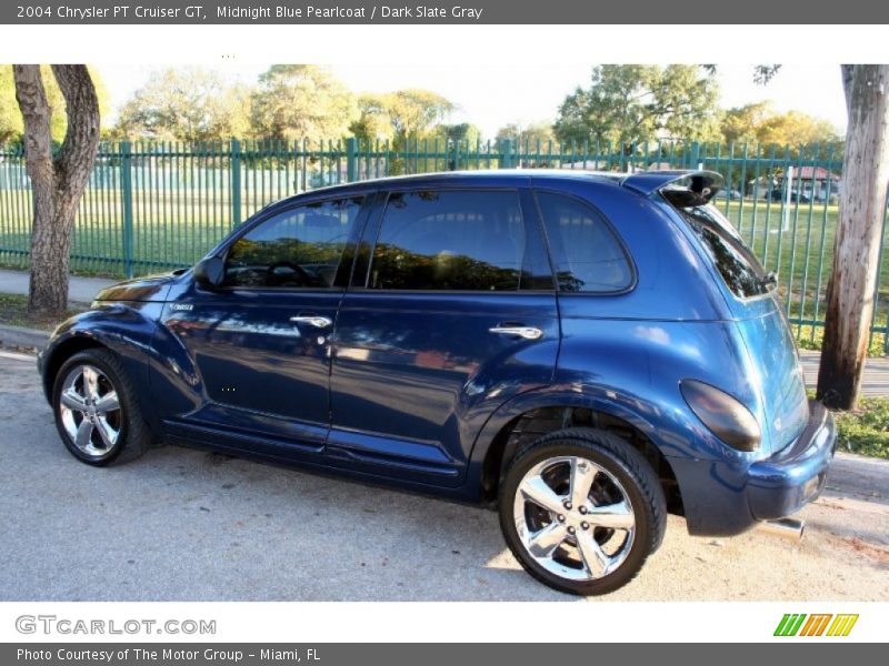 Midnight Blue Pearlcoat / Dark Slate Gray 2004 Chrysler PT Cruiser GT