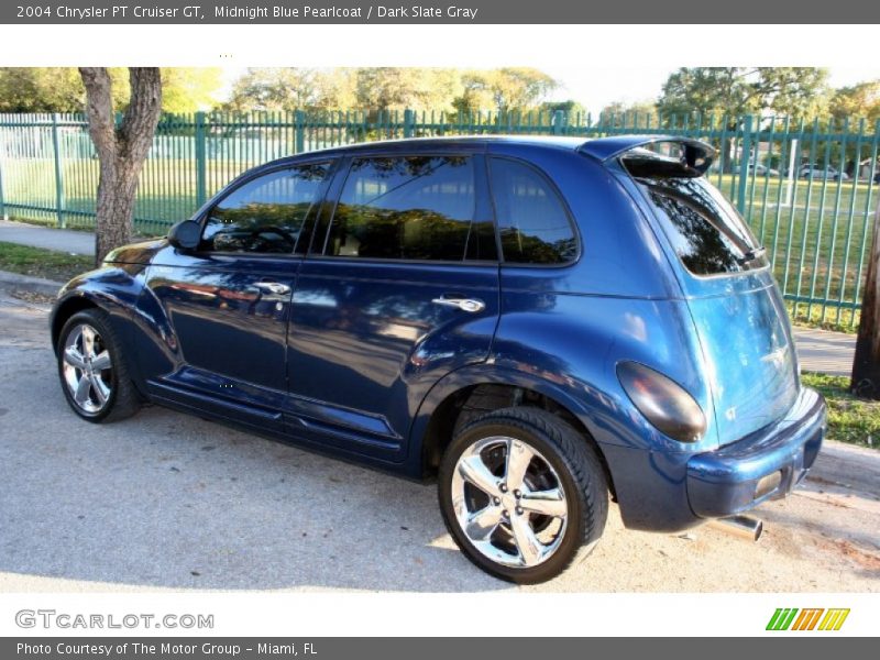 Midnight Blue Pearlcoat / Dark Slate Gray 2004 Chrysler PT Cruiser GT