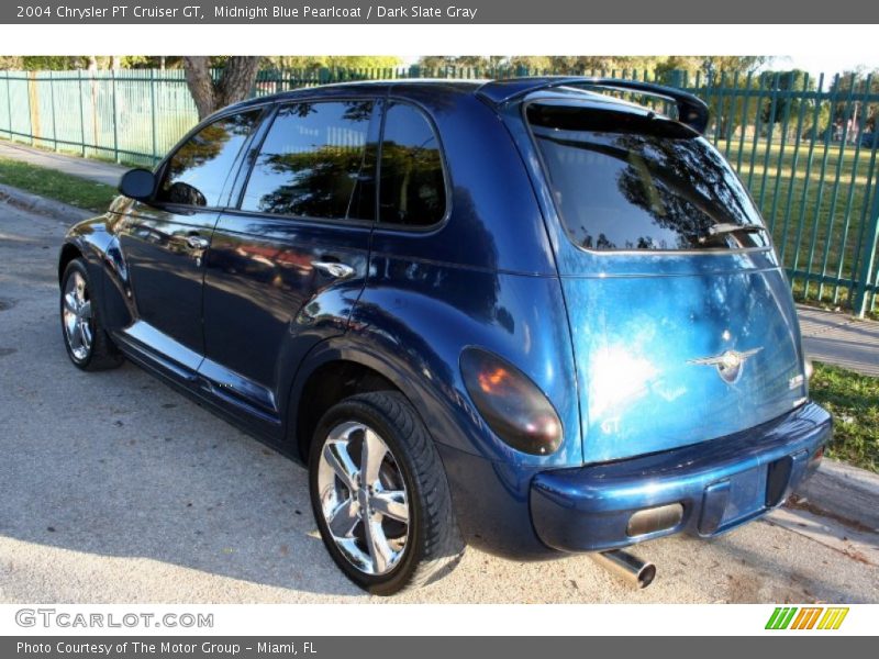 Midnight Blue Pearlcoat / Dark Slate Gray 2004 Chrysler PT Cruiser GT