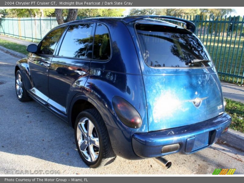 Midnight Blue Pearlcoat / Dark Slate Gray 2004 Chrysler PT Cruiser GT