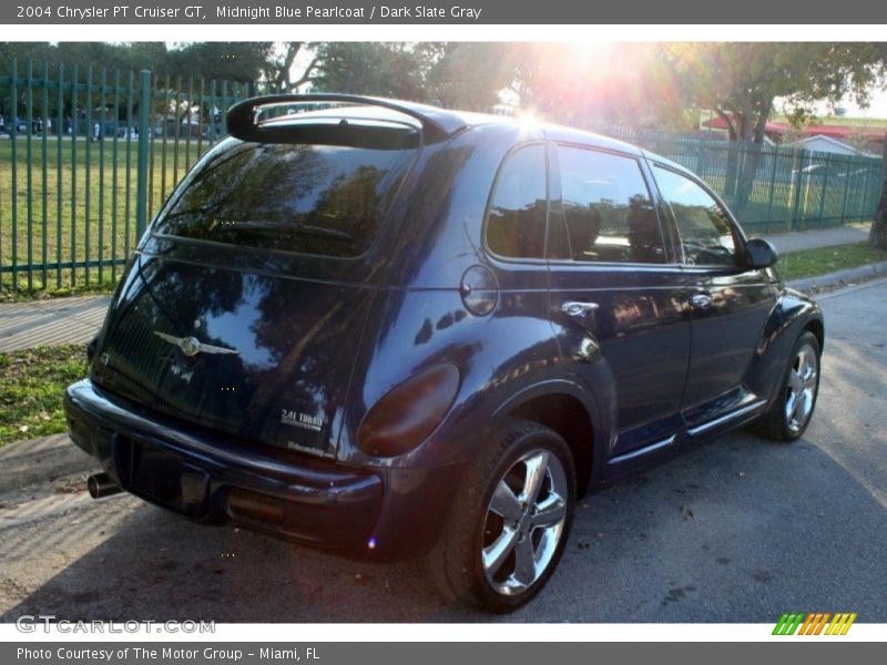 Midnight Blue Pearlcoat / Dark Slate Gray 2004 Chrysler PT Cruiser GT