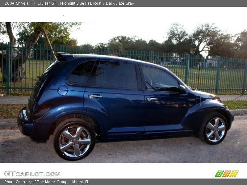 Midnight Blue Pearlcoat / Dark Slate Gray 2004 Chrysler PT Cruiser GT