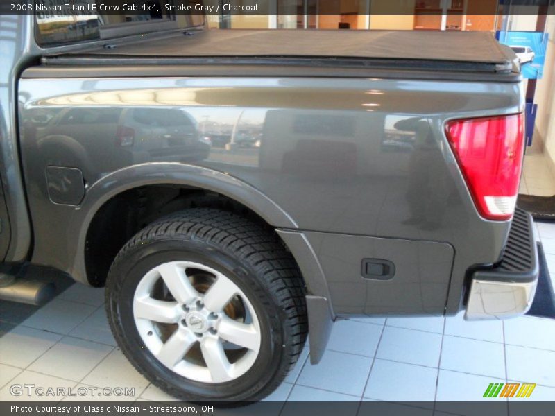 Smoke Gray / Charcoal 2008 Nissan Titan LE Crew Cab 4x4