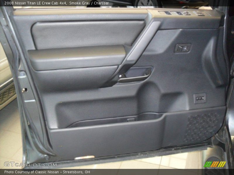 Smoke Gray / Charcoal 2008 Nissan Titan LE Crew Cab 4x4