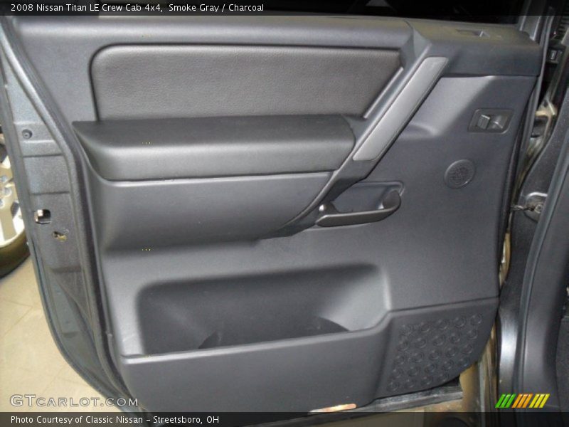 Smoke Gray / Charcoal 2008 Nissan Titan LE Crew Cab 4x4