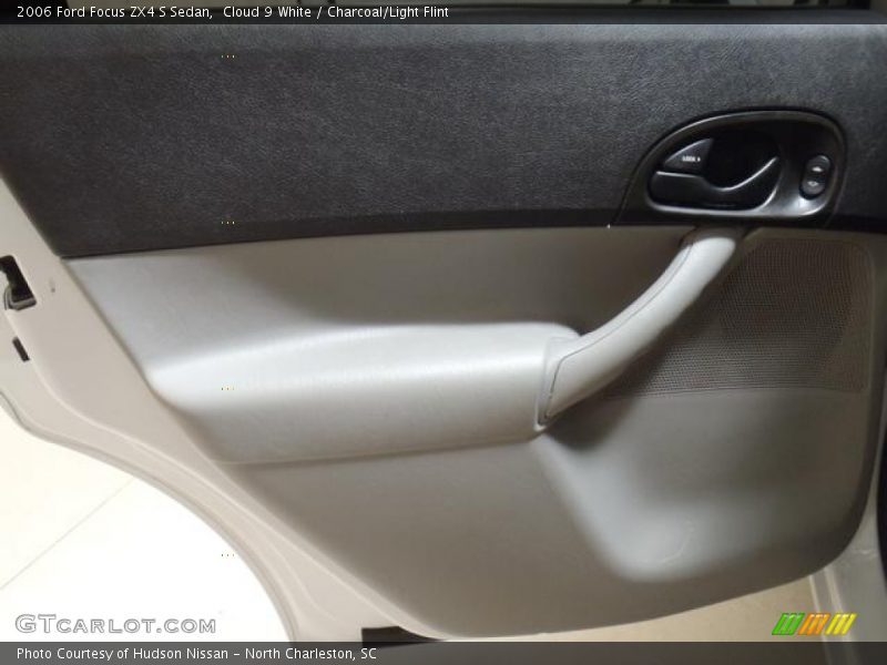 Cloud 9 White / Charcoal/Light Flint 2006 Ford Focus ZX4 S Sedan