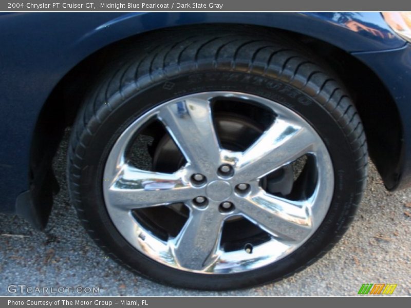 Midnight Blue Pearlcoat / Dark Slate Gray 2004 Chrysler PT Cruiser GT