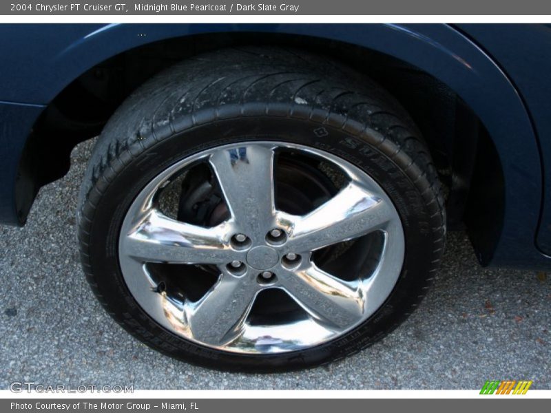 Midnight Blue Pearlcoat / Dark Slate Gray 2004 Chrysler PT Cruiser GT