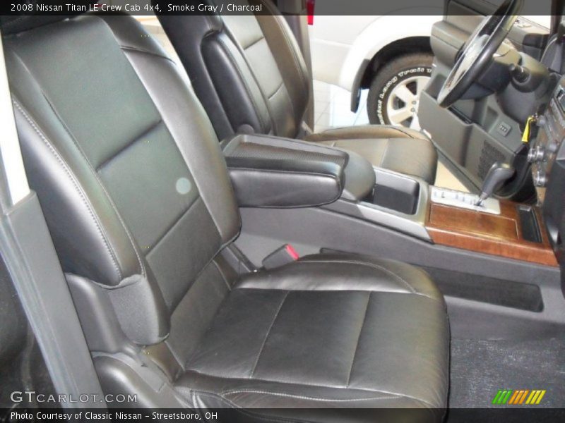 Smoke Gray / Charcoal 2008 Nissan Titan LE Crew Cab 4x4