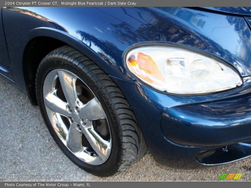 Midnight Blue Pearlcoat / Dark Slate Gray 2004 Chrysler PT Cruiser GT