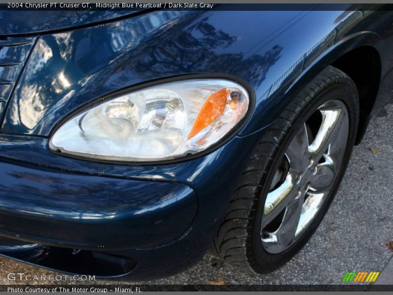 Midnight Blue Pearlcoat / Dark Slate Gray 2004 Chrysler PT Cruiser GT