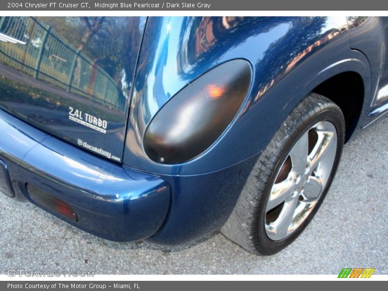 Midnight Blue Pearlcoat / Dark Slate Gray 2004 Chrysler PT Cruiser GT