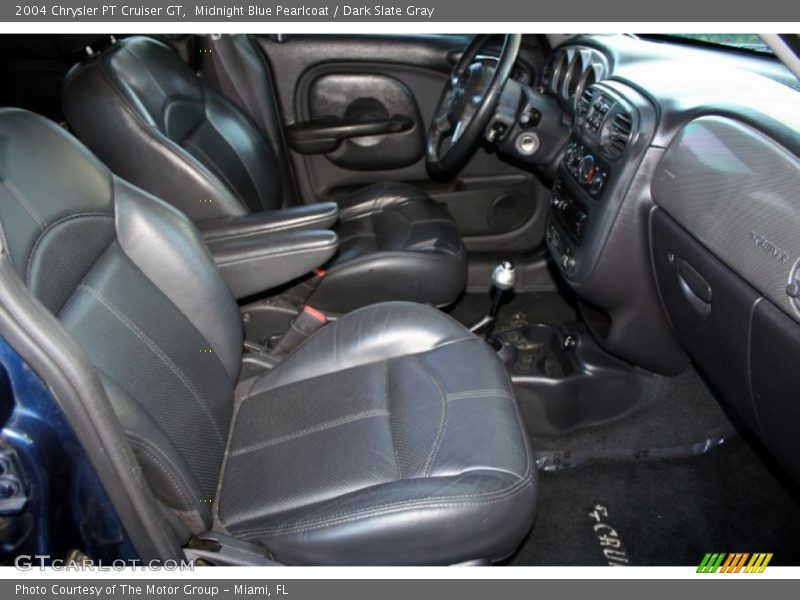 Midnight Blue Pearlcoat / Dark Slate Gray 2004 Chrysler PT Cruiser GT