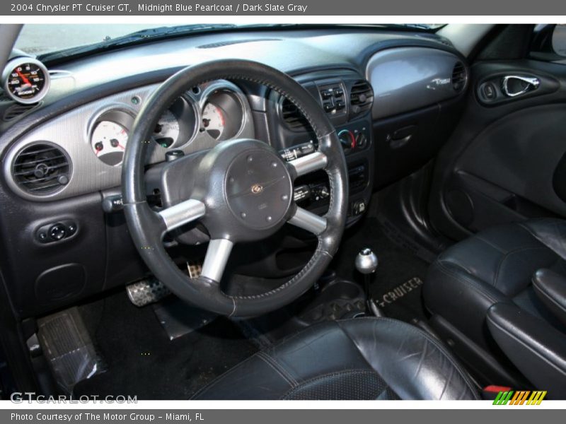 Midnight Blue Pearlcoat / Dark Slate Gray 2004 Chrysler PT Cruiser GT