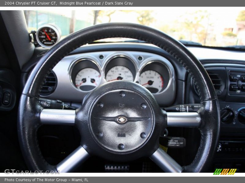 Midnight Blue Pearlcoat / Dark Slate Gray 2004 Chrysler PT Cruiser GT