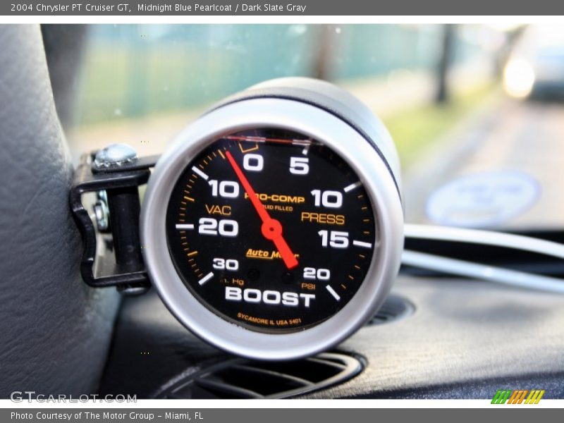 Midnight Blue Pearlcoat / Dark Slate Gray 2004 Chrysler PT Cruiser GT