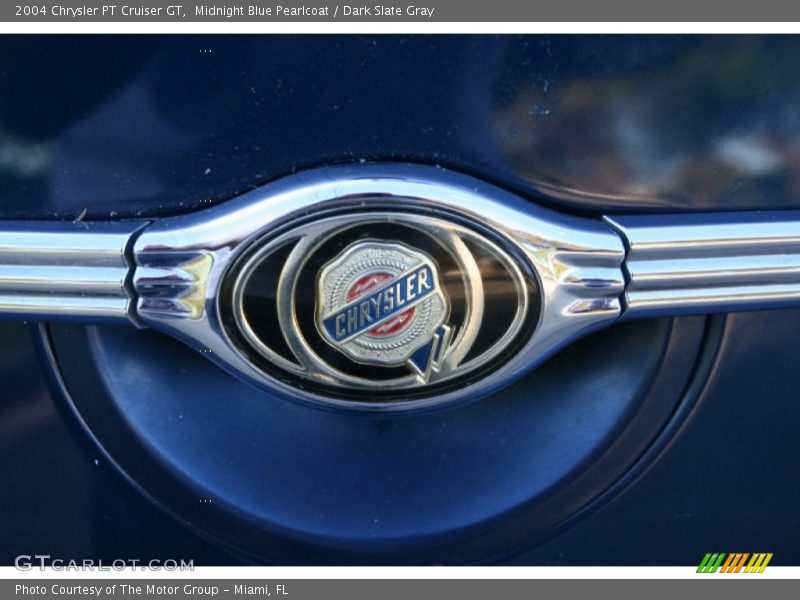 Midnight Blue Pearlcoat / Dark Slate Gray 2004 Chrysler PT Cruiser GT