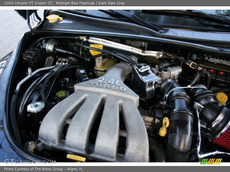 Midnight Blue Pearlcoat / Dark Slate Gray 2004 Chrysler PT Cruiser GT