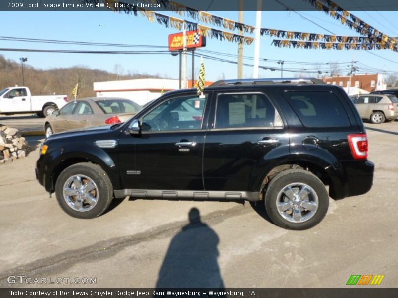Black / Charcoal 2009 Ford Escape Limited V6 4WD