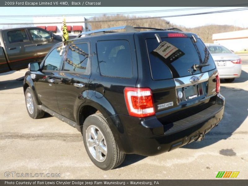 Black / Charcoal 2009 Ford Escape Limited V6 4WD