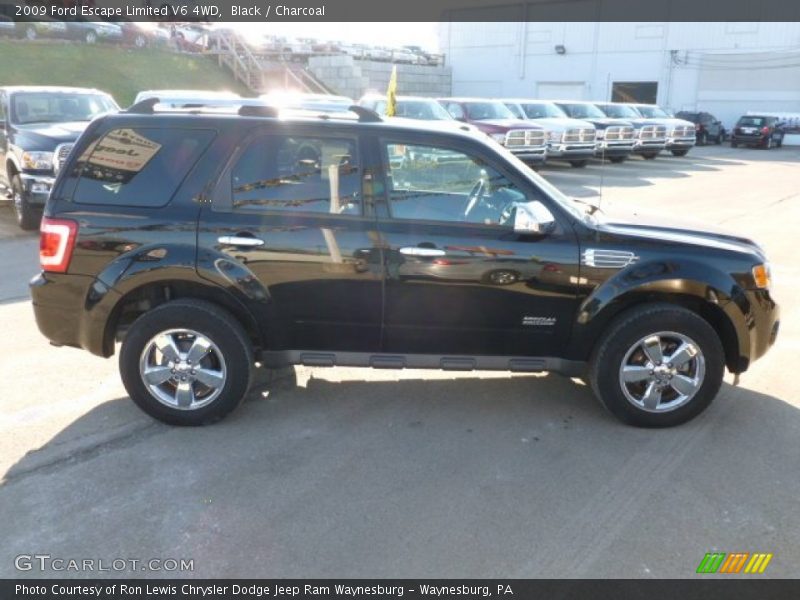 Black / Charcoal 2009 Ford Escape Limited V6 4WD