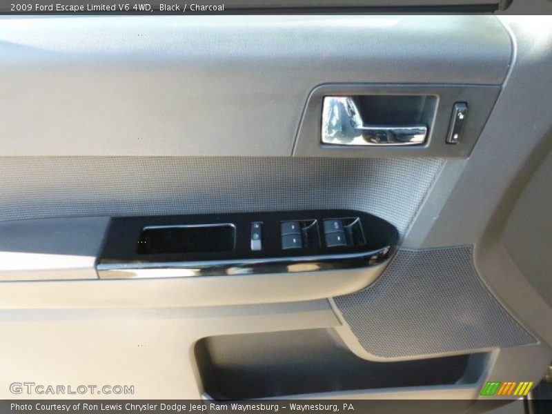 Black / Charcoal 2009 Ford Escape Limited V6 4WD