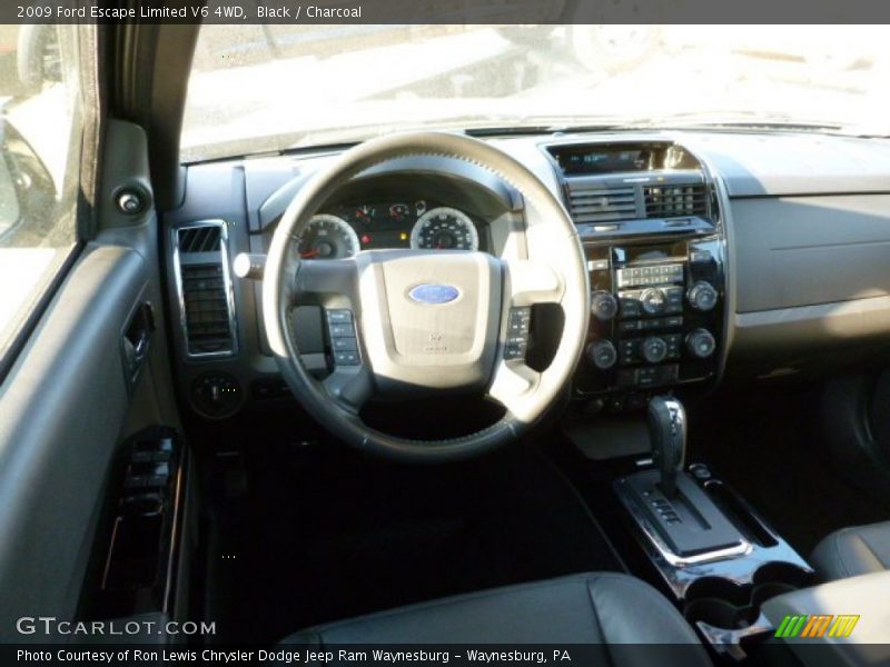 Black / Charcoal 2009 Ford Escape Limited V6 4WD