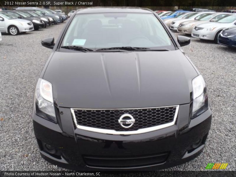 Super Black / Charcoal 2012 Nissan Sentra 2.0 SR