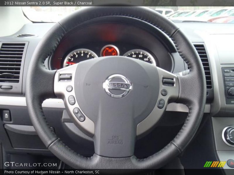 Super Black / Charcoal 2012 Nissan Sentra 2.0 SR
