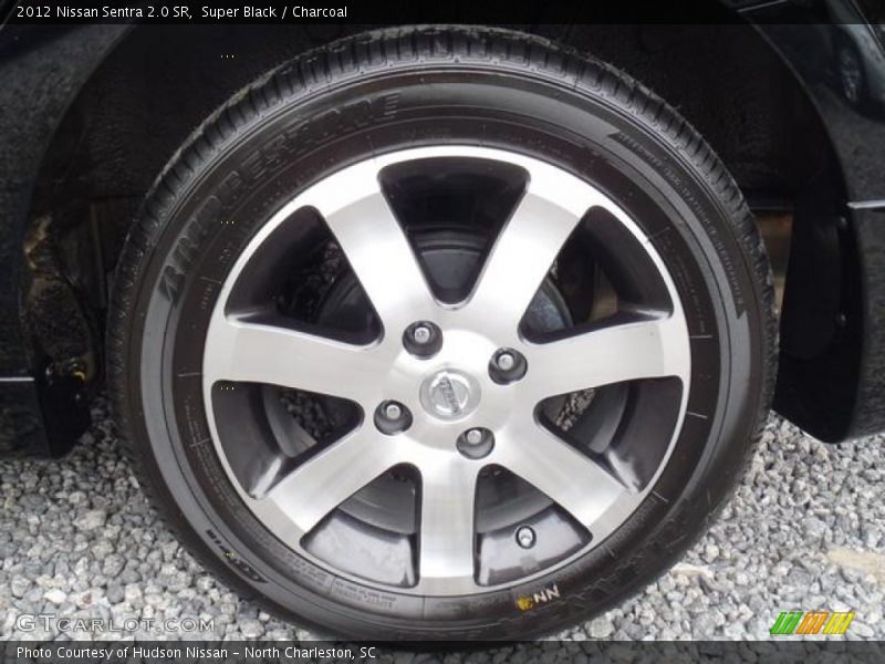 Super Black / Charcoal 2012 Nissan Sentra 2.0 SR