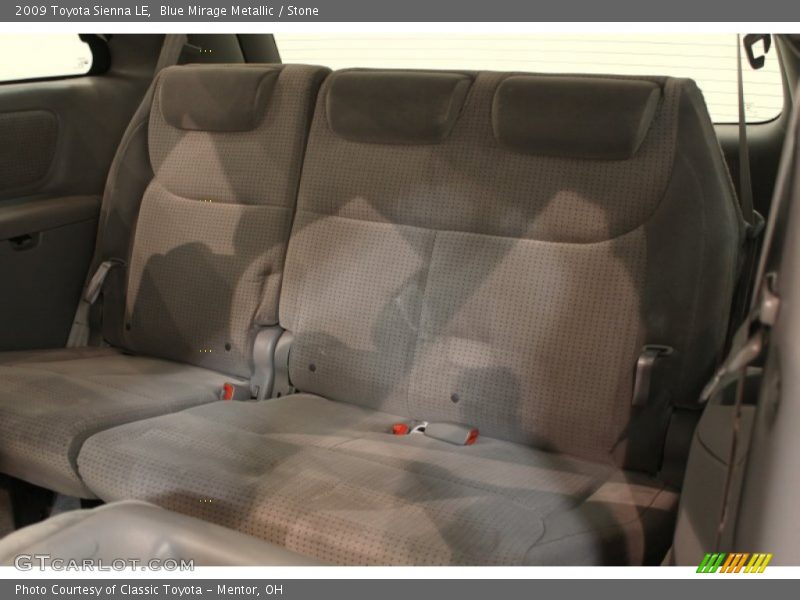 Blue Mirage Metallic / Stone 2009 Toyota Sienna LE