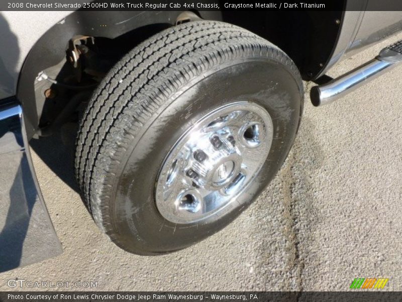  2008 Silverado 2500HD Work Truck Regular Cab 4x4 Chassis Wheel