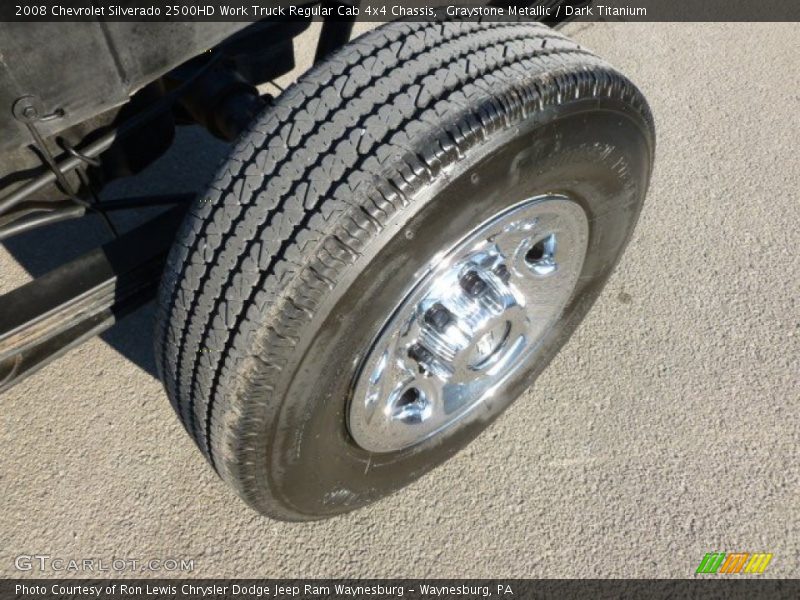  2008 Silverado 2500HD Work Truck Regular Cab 4x4 Chassis Wheel