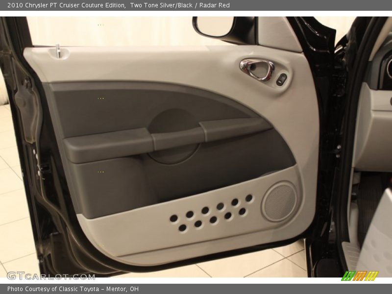 Two Tone Silver/Black / Radar Red 2010 Chrysler PT Cruiser Couture Edition