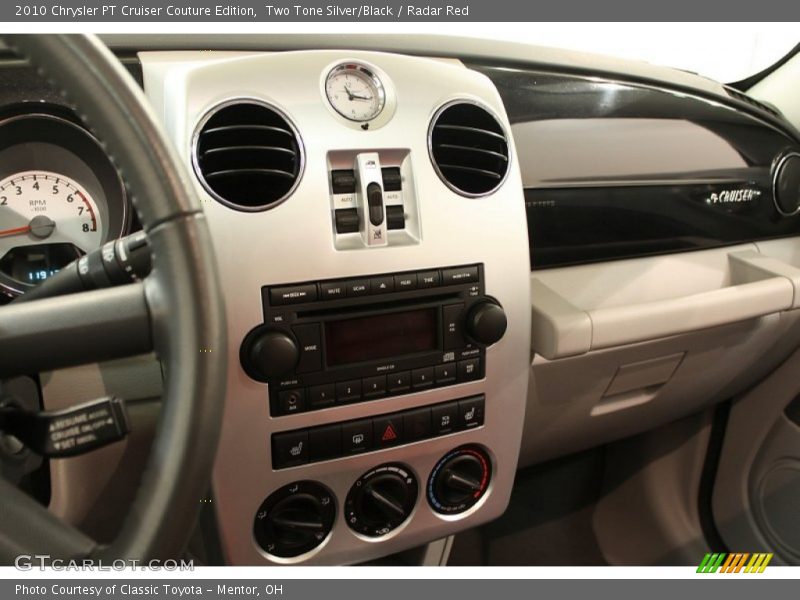 Two Tone Silver/Black / Radar Red 2010 Chrysler PT Cruiser Couture Edition