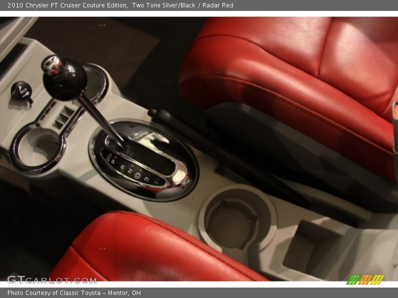 Two Tone Silver/Black / Radar Red 2010 Chrysler PT Cruiser Couture Edition