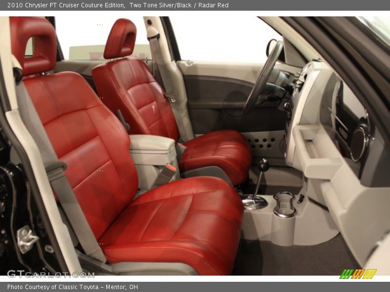 Two Tone Silver/Black / Radar Red 2010 Chrysler PT Cruiser Couture Edition