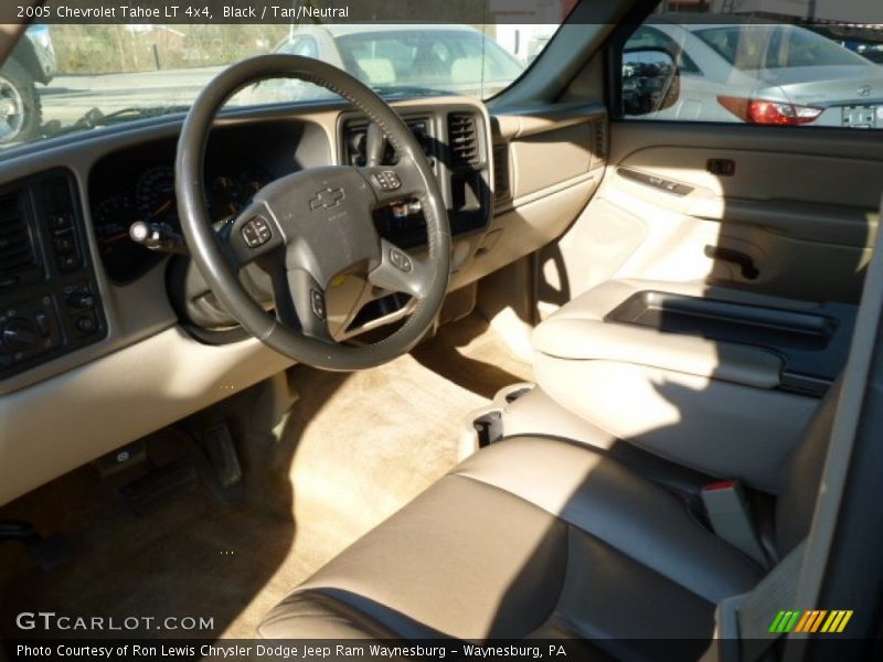 Black / Tan/Neutral 2005 Chevrolet Tahoe LT 4x4