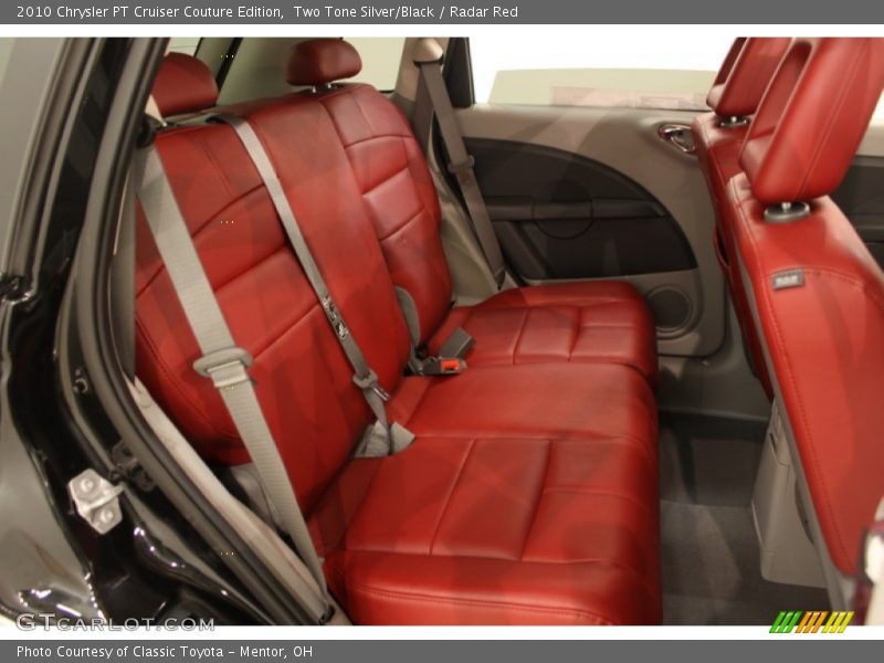Two Tone Silver/Black / Radar Red 2010 Chrysler PT Cruiser Couture Edition