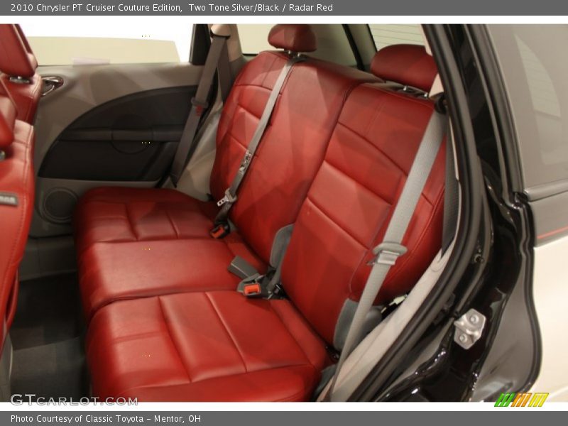 Two Tone Silver/Black / Radar Red 2010 Chrysler PT Cruiser Couture Edition