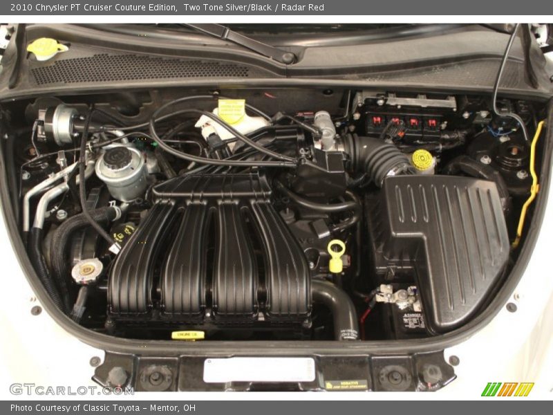 Two Tone Silver/Black / Radar Red 2010 Chrysler PT Cruiser Couture Edition