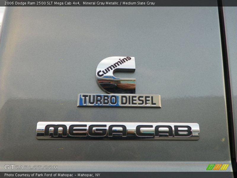 Mineral Gray Metallic / Medium Slate Gray 2006 Dodge Ram 2500 SLT Mega Cab 4x4