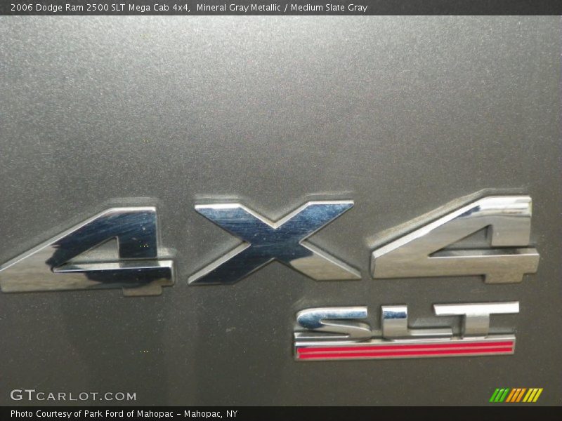 Mineral Gray Metallic / Medium Slate Gray 2006 Dodge Ram 2500 SLT Mega Cab 4x4