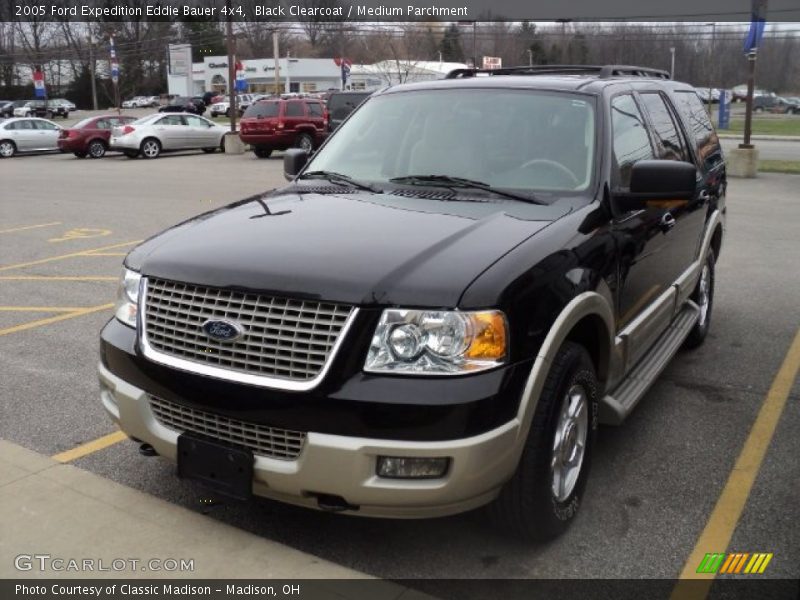 Black Clearcoat / Medium Parchment 2005 Ford Expedition Eddie Bauer 4x4