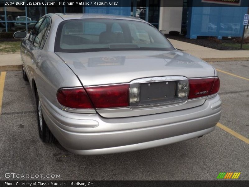 Platinum Metallic / Medium Gray 2004 Buick LeSabre Custom