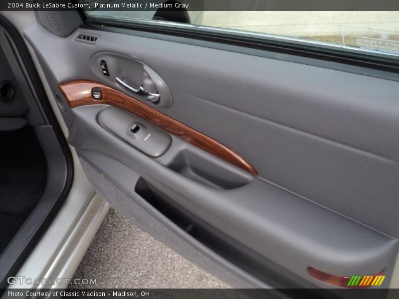 Platinum Metallic / Medium Gray 2004 Buick LeSabre Custom